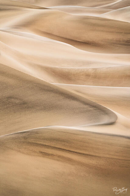 mesquite flat sand dunes in Death Valley national park
