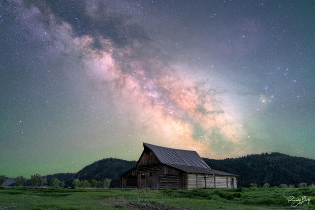 MOUNTAINS AND THE NIGHT SKY | FINE ART ELEVATED PRINTS FOR SALE