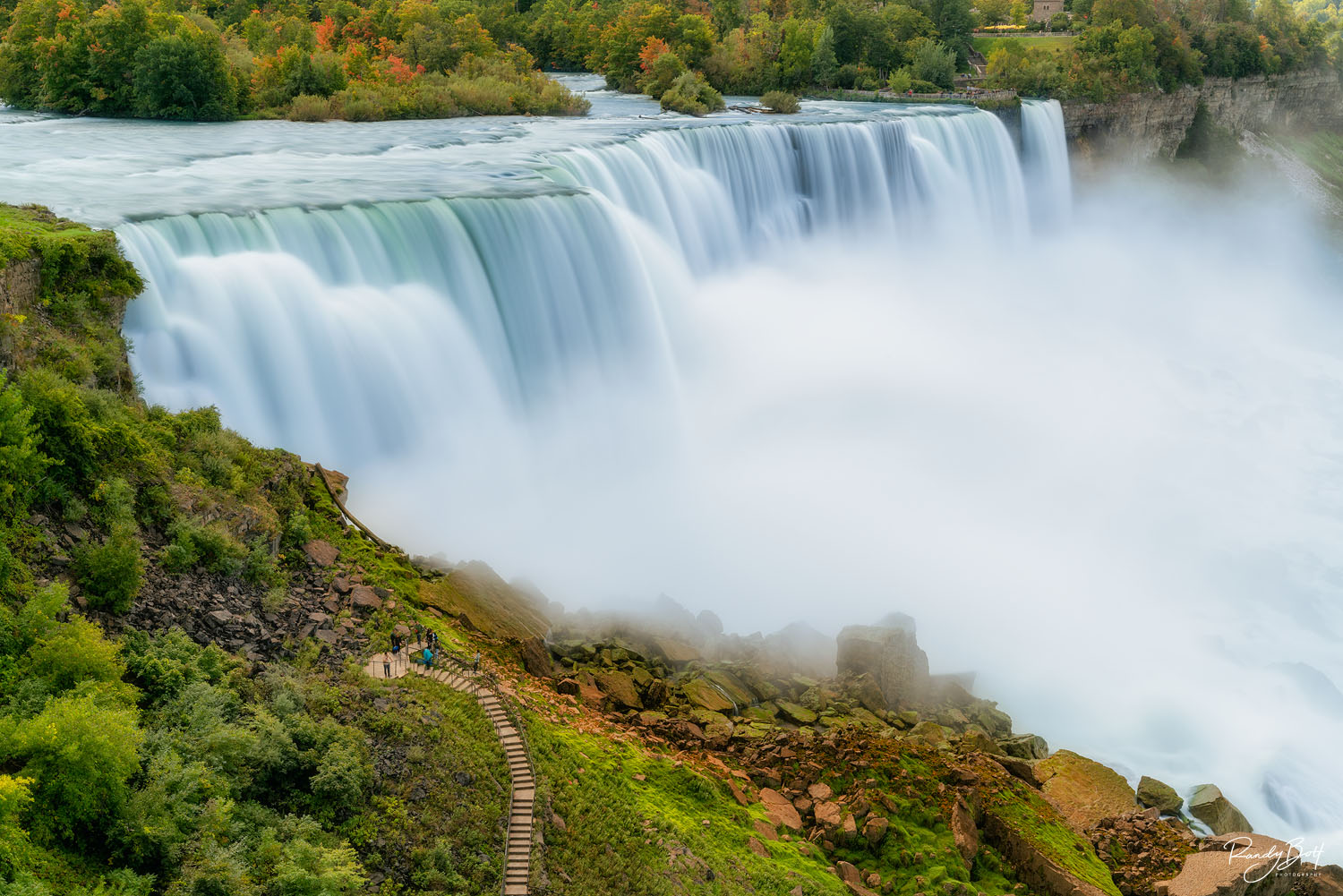 American Falls American Falls viewpoint at Niagara Falls State Park.